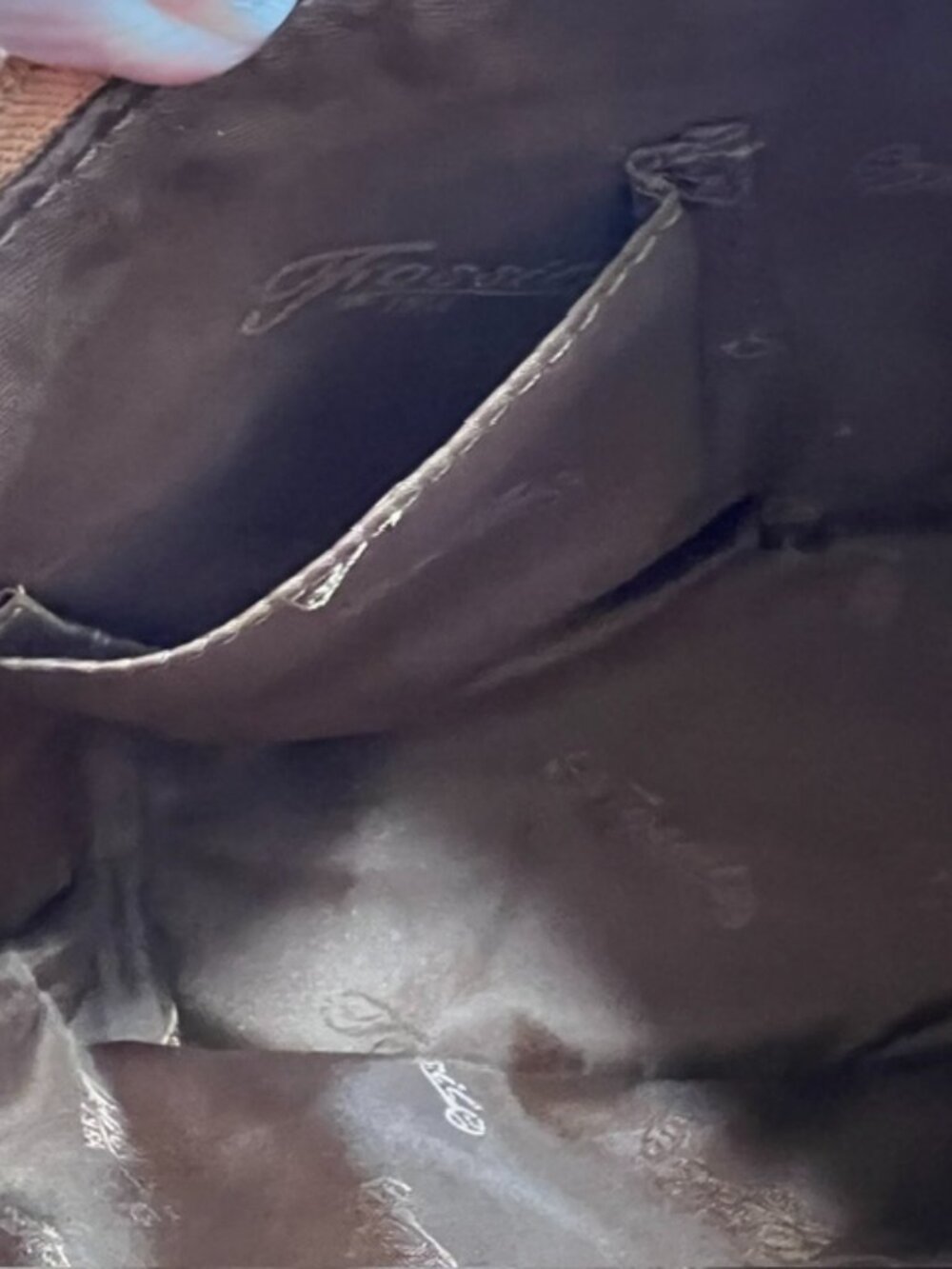 Fossil Tan Leather Crossbody Shoulder Bag - Picture 12 of 12